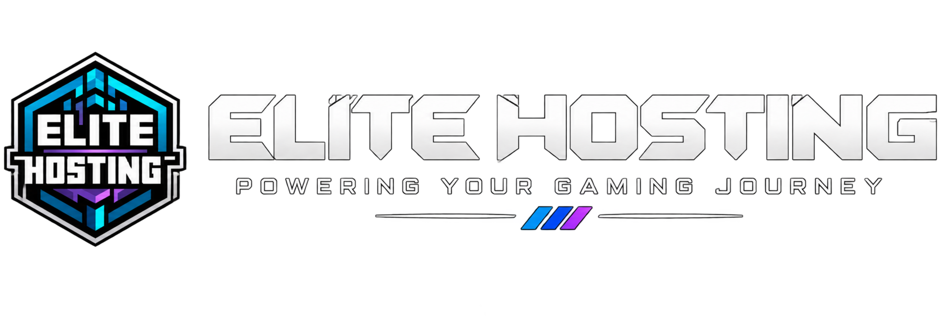 Logo + Full Wordmark - Elite Hosting