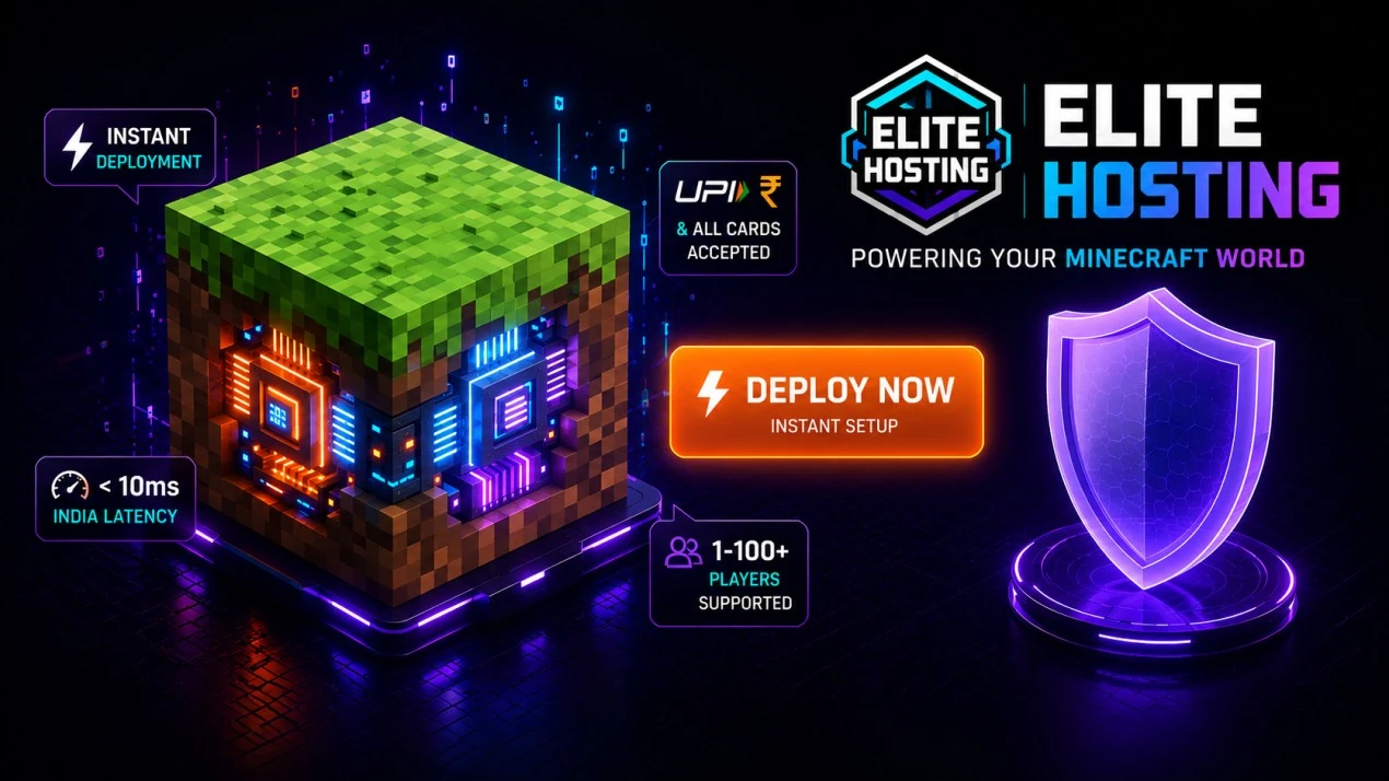 Buy Minecraft Server India (2026): Plans, Pricing & Setup