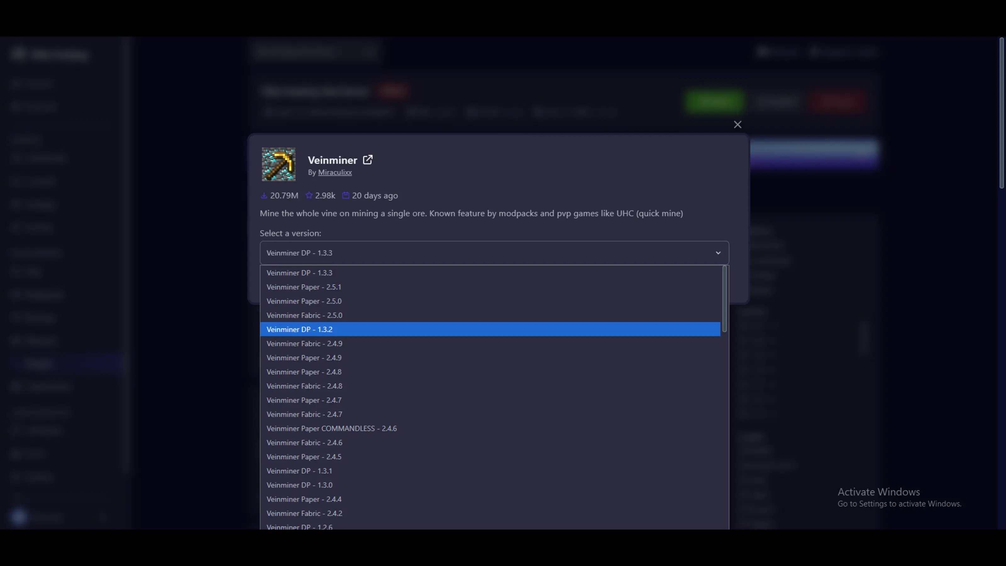 Modpack Installation